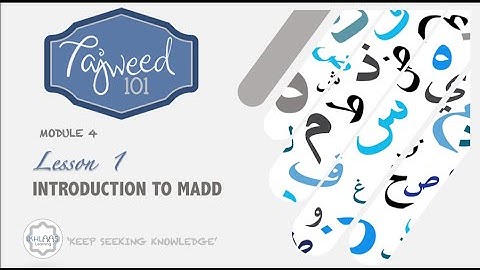 MODULE 4 | LESSON 1 - INTRODUCTION TO MADD