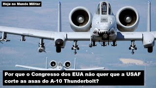 Por que o Congresso dos EUA não quer que a USAF corte as asas do A-10 Thunderbolt?