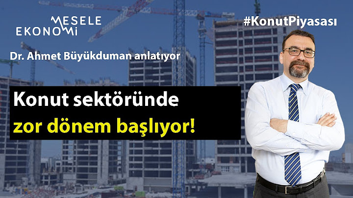 Konutta güzel günler geride kaldı | Ahmet Büyükduman