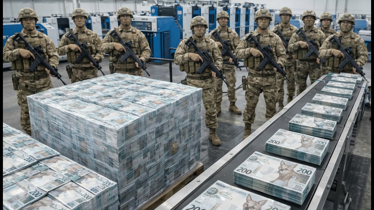 Por Dentro da Fábrica de Dinheiro: Do Papel aos 200 Milhões de Reais (Processo Completo)