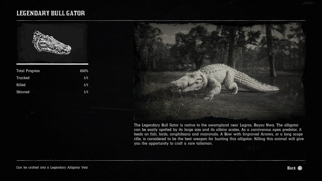 How To Get Perfect Alligator Skin Rdr2 Legendary Bull Gator : How To Get The Legendary Alligator Skin In Red