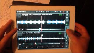 10min mix on ipad with traktor DJ