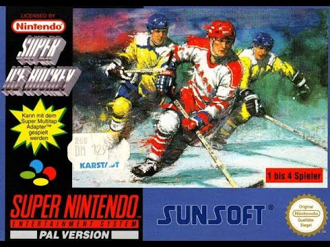 Super Ice Hockey (Super Nintendo)