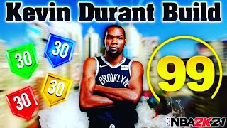 *Next Gen* Best Kevin Durant Build 2k21!!! Best Playmaking 3 Level Scorer Build NBA 2k21 Next Gen!!!