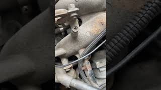 TPS throttle position sensor and Knock sensor replacement 2001 Subaru Legacy 2.5