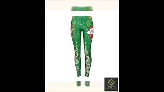 Women's Digital Printed Leggings Europe And America Christmas