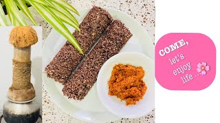 Sri Lankan Delicious Meal Preparing? Kurakkan Pittu|කුරක්කන් පිට්ටු හදමුpittu srilankanfood