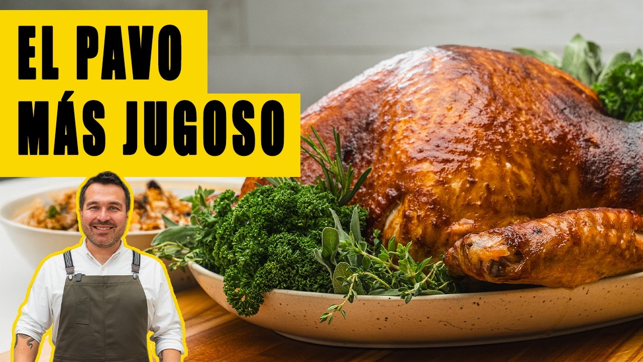EL PAVO NAVIDEÑO MÁS JUGOSO QUE HE PREPARADO | GIACOMO BOCCHIO