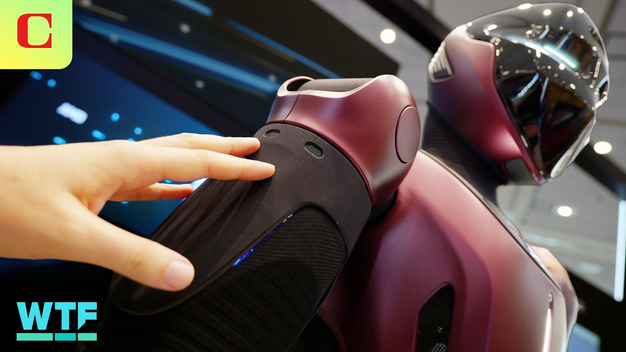 Meet the Humanoid Robot with 'Smart Skin' (I Touched It)