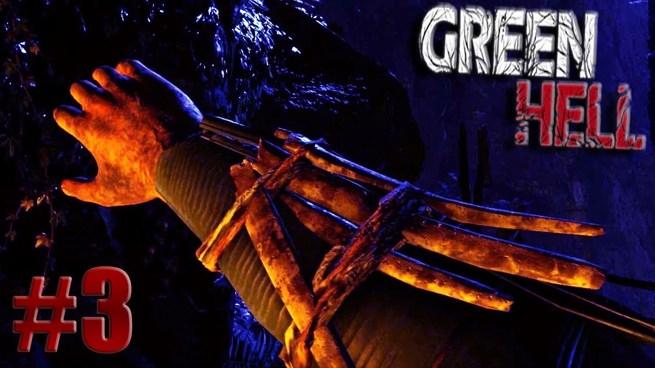 Green Hell COVERING MY ENTIRE BODY WITH BONE ARMOR! Part 3 YouTube