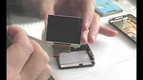 DigiExpress - iPod Video (5th gen) LCD installation