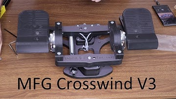 MFG Crosswind V3 Rudder Pedals