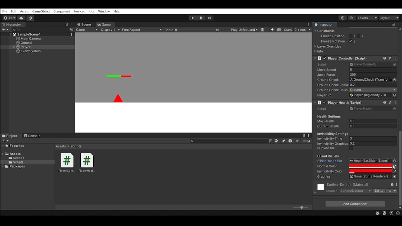 Unity 2D Tuto : Episode 2 - YouTube