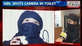 Woman Finds Hidden Camera Inside Wash Room At Petrol Pump