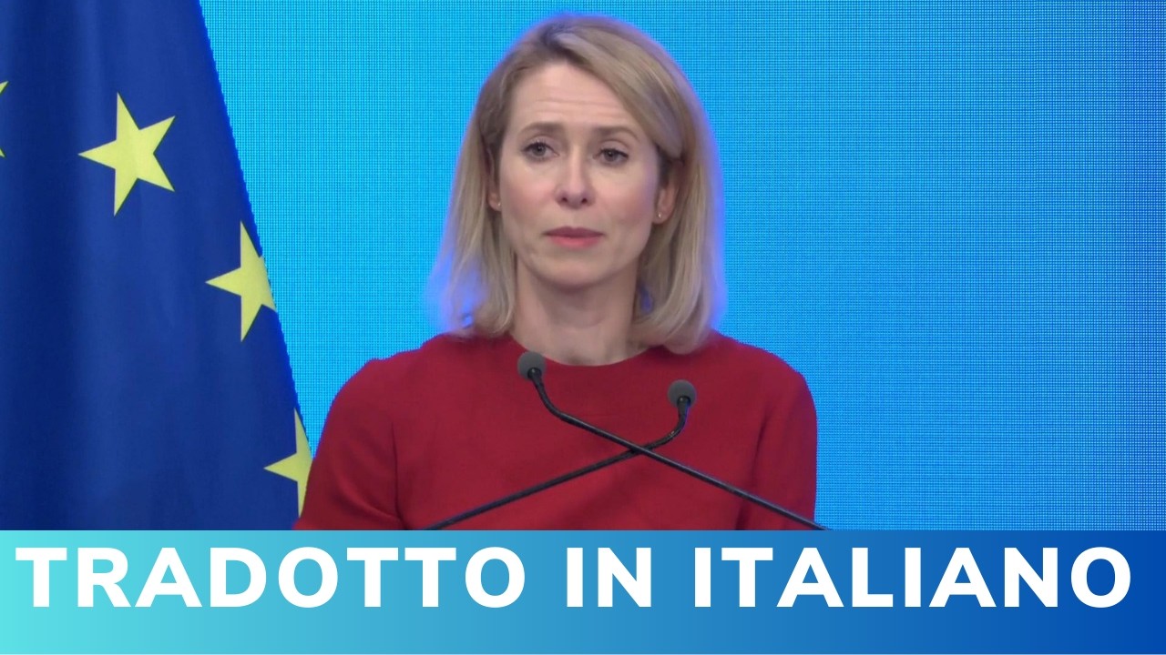 UE, Kaja Kallas: “La Russia non sta vincendo” | Nuovo ordine mondiale e crisi globali