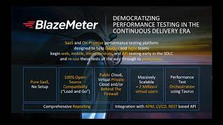 BlazeMeter in 30 Minutes - Overview of Key Features and Capabilities