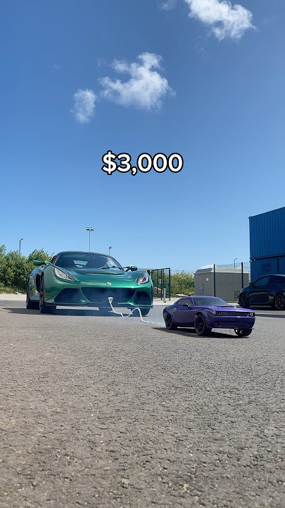 $3,000 RC vs Car!