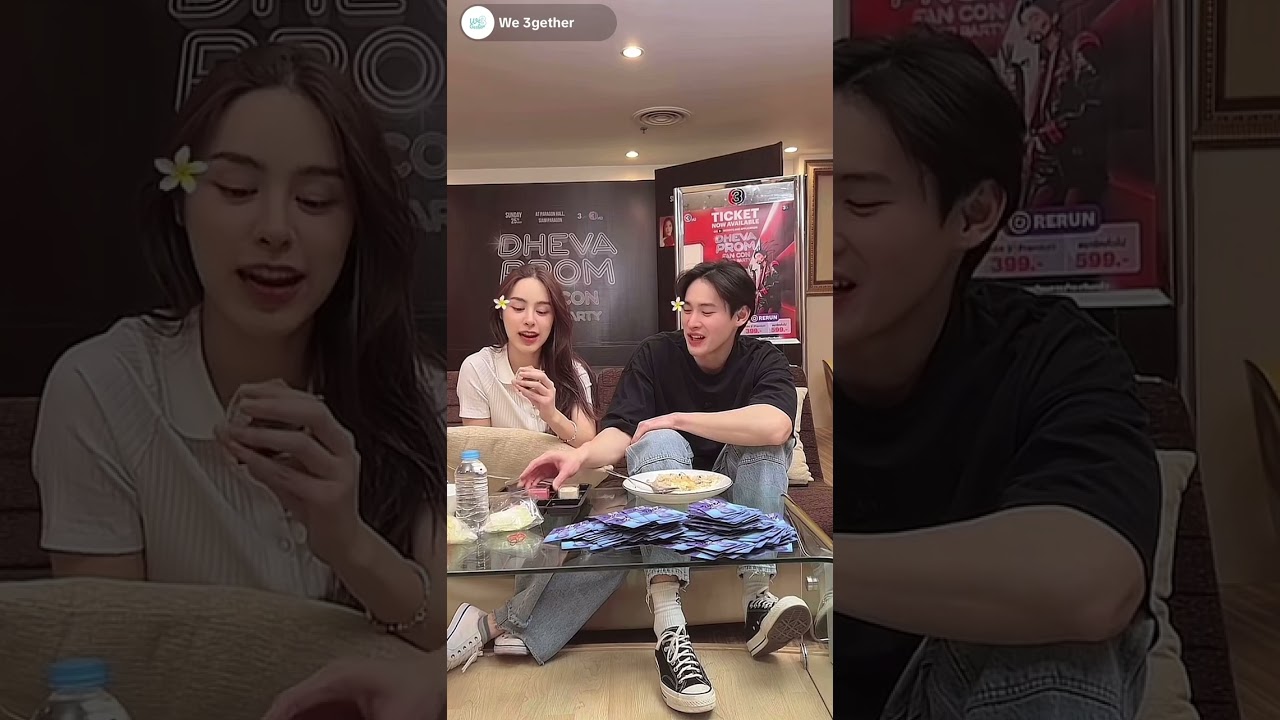 [19/08/2024] - Live TikTok @We 3gether Kao & PP & Kongthappeak
