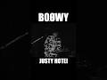JUSTY HOTEI  #bo&oslash;wy #ボウイ #氷室京介#布袋寅泰 #松井恒松 #高橋まこと #rock#ライブ