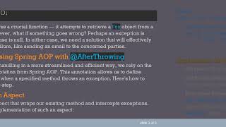 Implementing Spring AOP for Effective Exception Handling in Your Applications