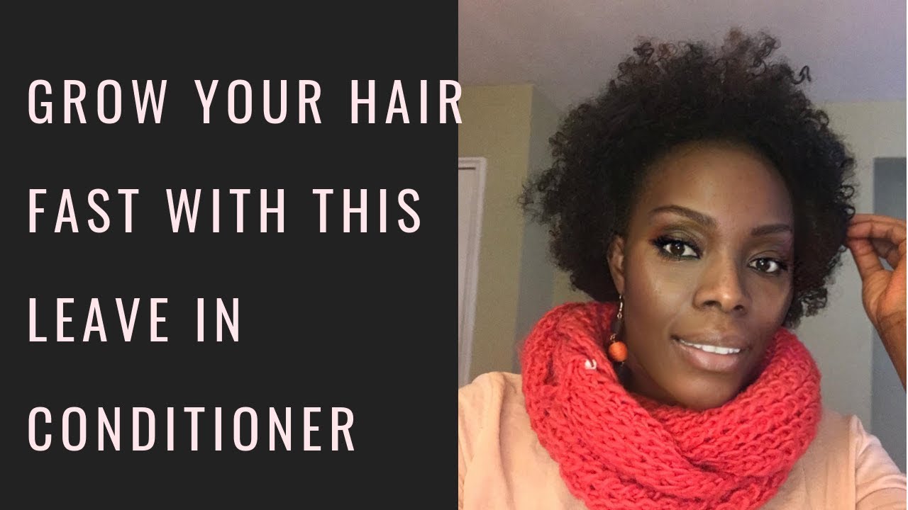 HOW TO MAKE LEAVE IN CONDITIONER/HOW TO GROW YOUR HAIR FAST/ 