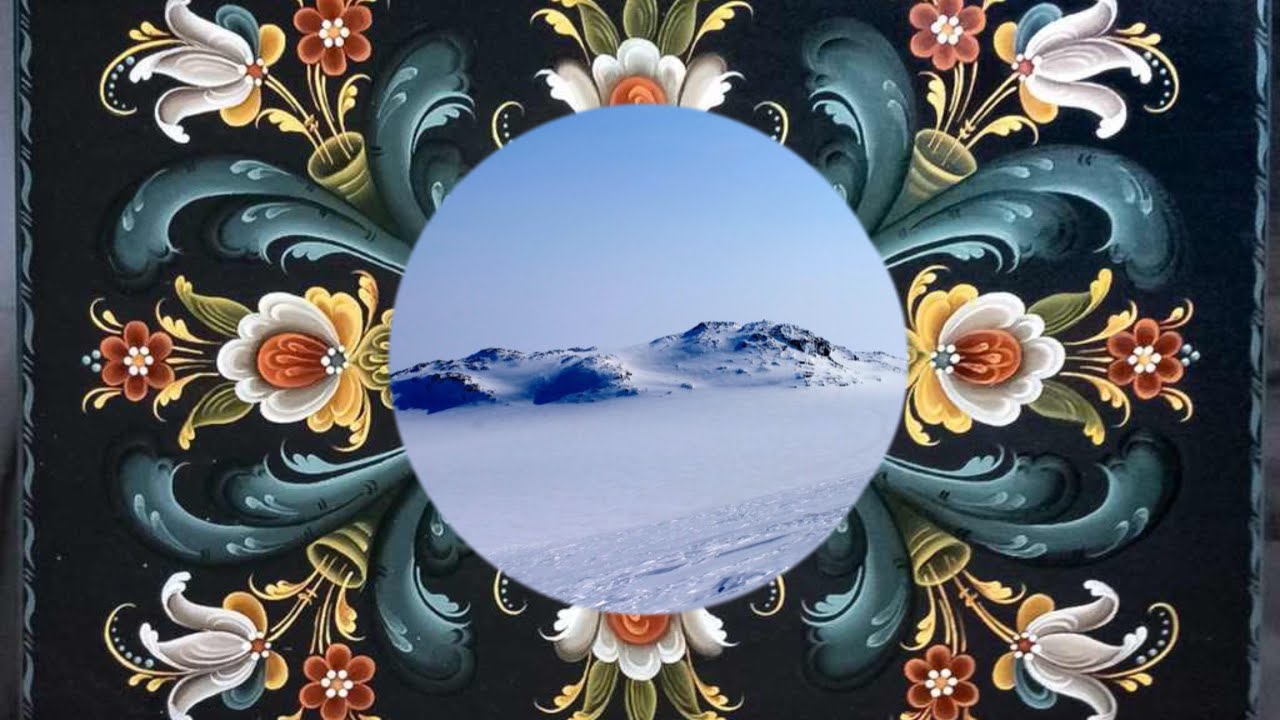 Skikite Hardangerjøkulen Glazier at Hardangervidda