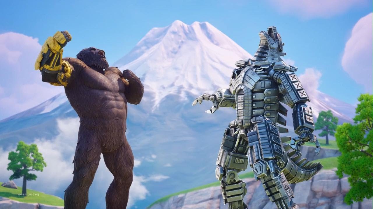 Mechagodzilla & Kong Are In The Fortnite Item Shop
