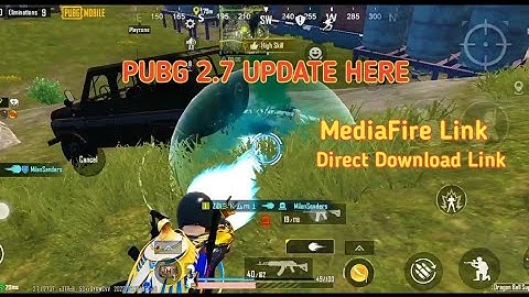 PUBG 2.7 Update is Here 🥰 | MediaFire Download Link | How to Download 2.7 Update