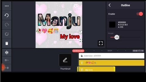New Font Video Editing in KineMaster | Name Status Video kaise banaye | Technical Manju