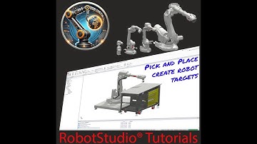 Creating Targets and Creating a Path Synchronization in ABB RobotStudio®