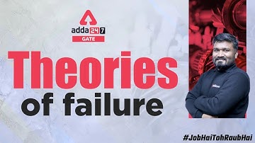 GATE 2023 | Theories Of Failure | GATE SOM | By Vishvajeet Sir