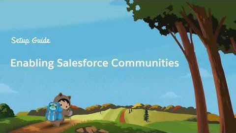 Enabling Salesforce Communities