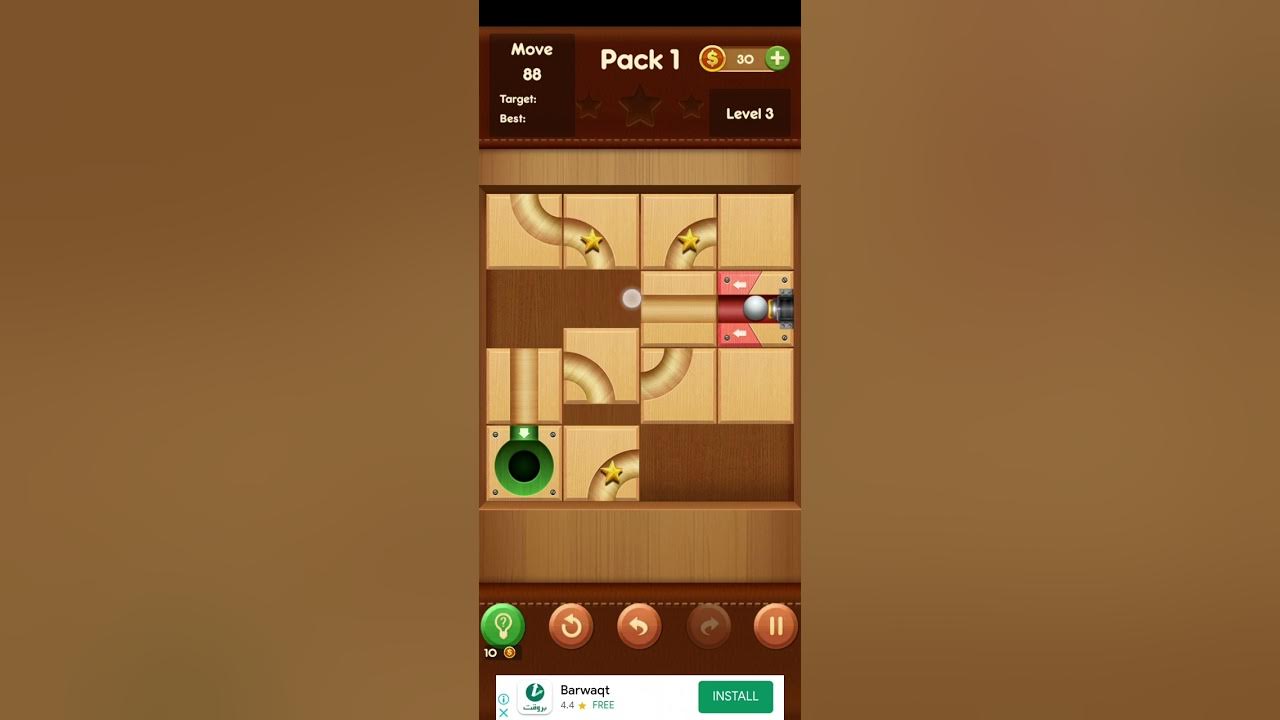 Slide ball game 2023 Level 3 YouTube