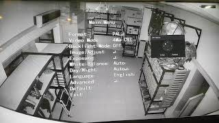 Dahua Back Light Mode WDR setting By OSD Menu