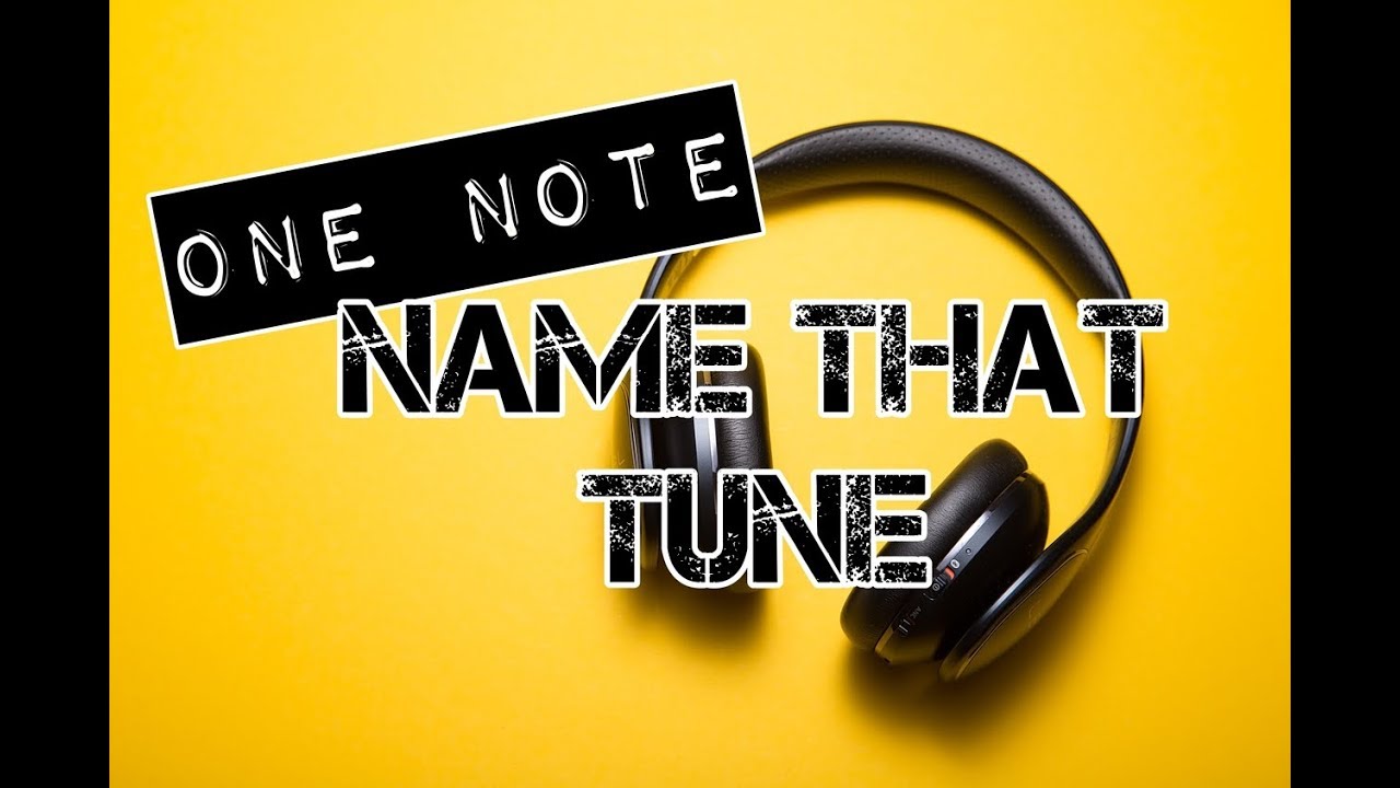 One Note Name That Tune (04-07-2020) - YouTube
