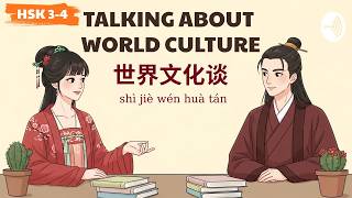 HSK 3-4 | 世界文化谈 | Let's Talk About Culture Around The World | Learn Chinese Podcast