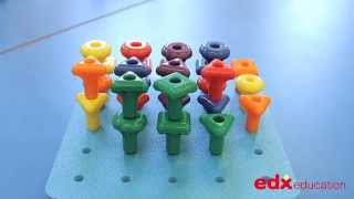 Geo Pegs and Pegboard - Edx Education, Early years, Fine Motor Skills & Cognition