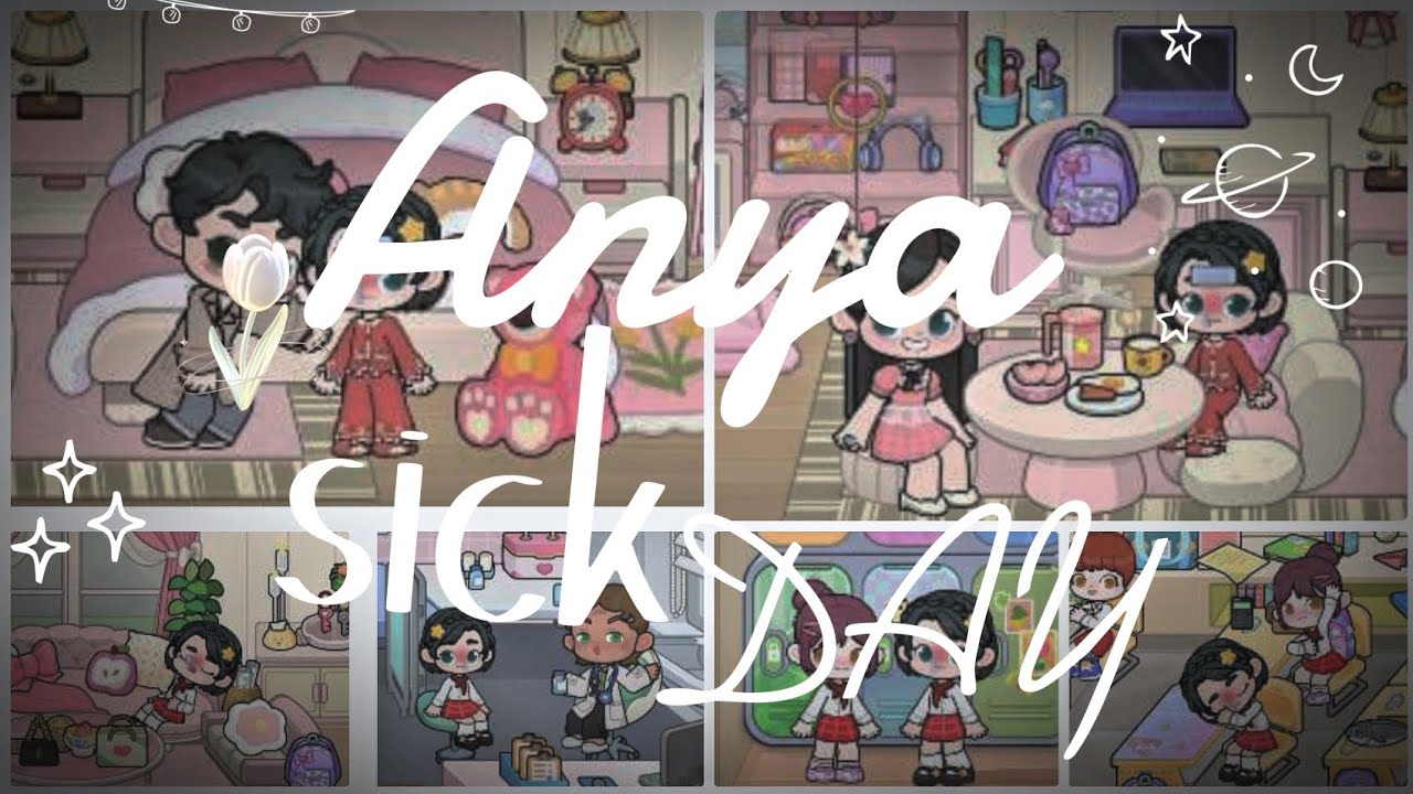 Anya sick day 😩🤒🤧 | Gameworld vLoG | no talking (ASMR) | #gameworld #cozyverse 