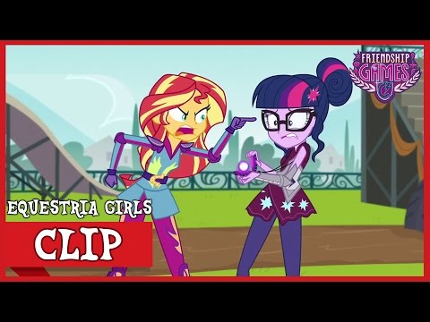 Sunset's Rage Towards Twilight | MLP: Equestria Girls | Friendship Games! [HD]