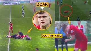 😱TERRIFYING MOMENT: Liverpool Rising STAR Ben Doak Collapses During UEFA Youth League