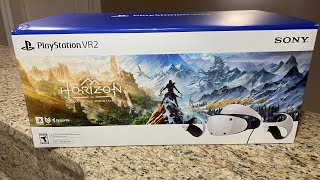 PSVR 2 with horrizon game Unboxing and setup    4K