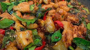 CÁCH LÀM THỊT HEO XÀO LÁ MẮC MẬT NGON