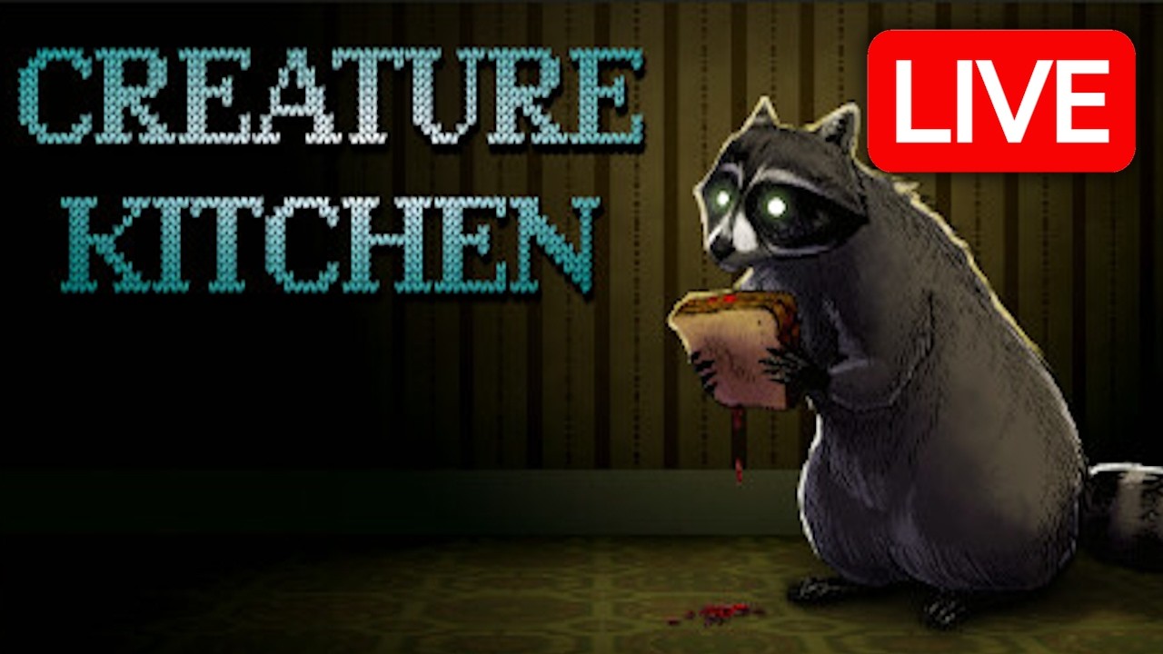Playing a Cozy Creepy Cooking Game - Creature Kitchen LIVE 🔴