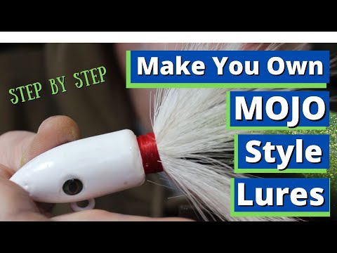 Make Your Own Mojo Style Trolling Lures: Pour, Paint, Tie, and Rig