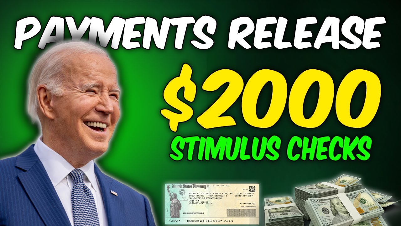 Payments Will Release This Monday: $2000 Stimulus Checks For All Social Security SSI SSDI VA Seniors