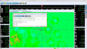 EIVA NaviSuite - Template and foundation placement - Data recording and runline control in NaviPac