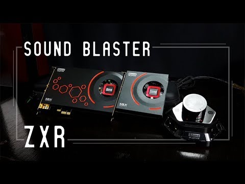 แกะกล่องพรีวิว | Cretive Sound Blaster ZXR