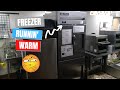 TRUE Reach in freezer not cooling below 25F