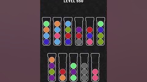 【Ball Sort Puzzle】Level.550