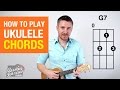 How to Play Ukulele Chords Part 1 | Soprano, Concert, Tenor